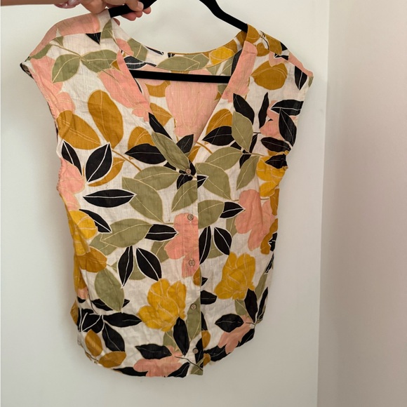 Rachel Zoe Multicolor Floral Blouse - Picture 1 of 4